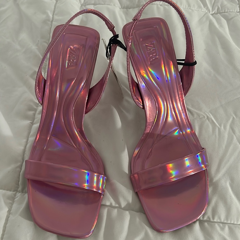 Zara heels, brand new.
